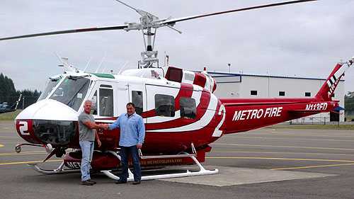 Sacramento Metro Fire upgraded UH-1H Plus